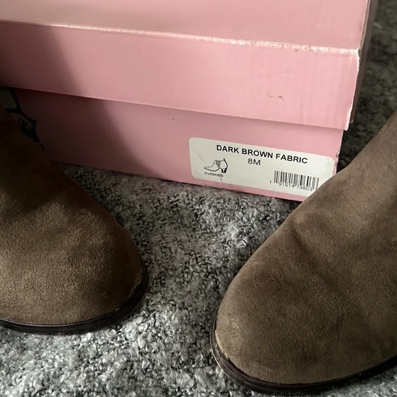 Ankle high dark brown ankle boot - Picture 5 of 5